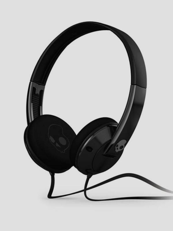 Sluchátka Skullcandy UPROCK Black/Black ass Černá