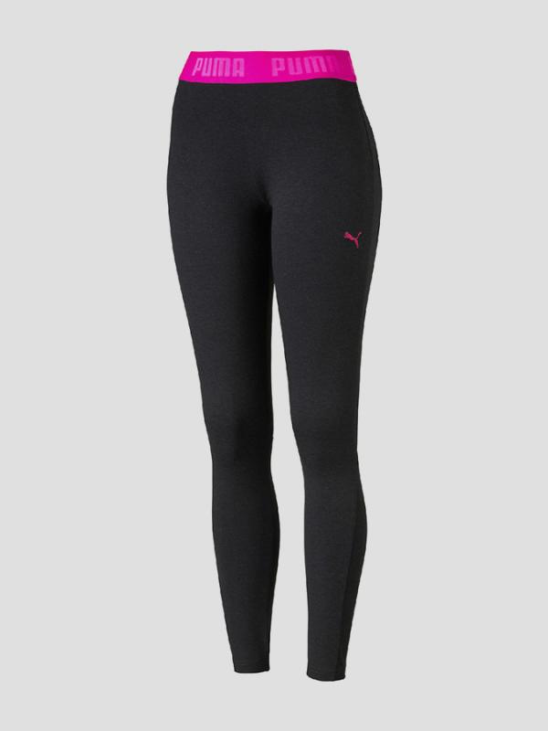 Legíny Puma TRANSITION Leggings W Dark Gray Heather Černá