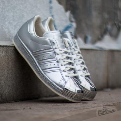 adidas Superstar 80s Metallic Pack Silver Metallic/ Off White