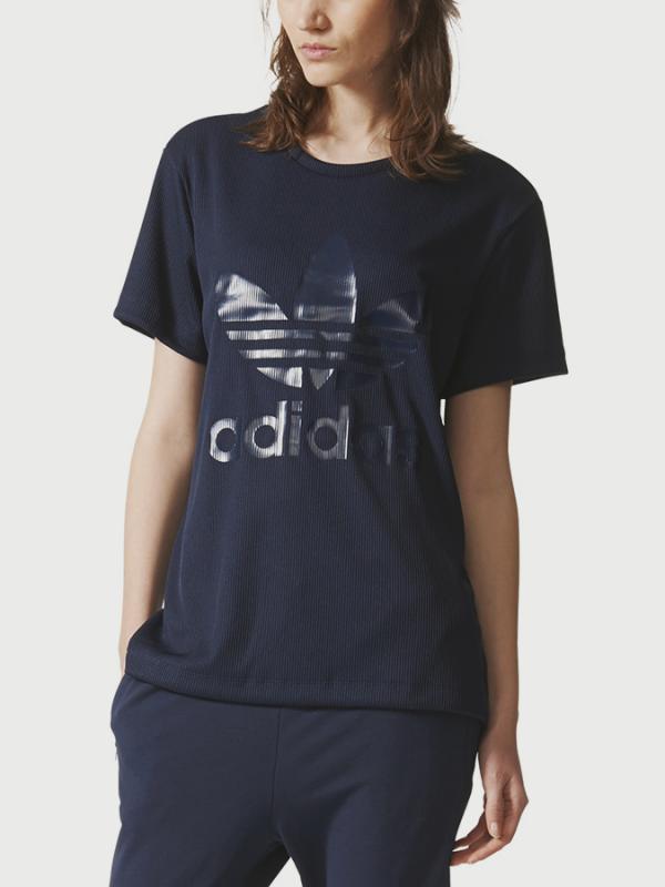 Tričko adidas Originals BF TRF TEE Modrá
