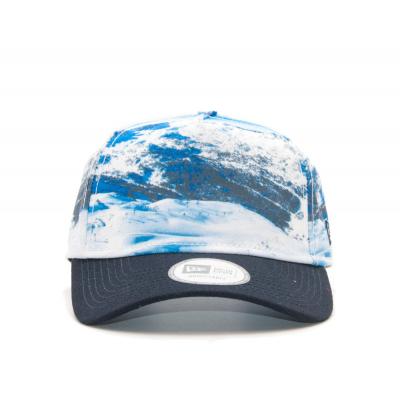 New Era Trucker Scene Aframe Navy/ Light Royal/ White