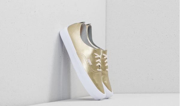 Vans Authentic Decon Lite (Leather) Gold