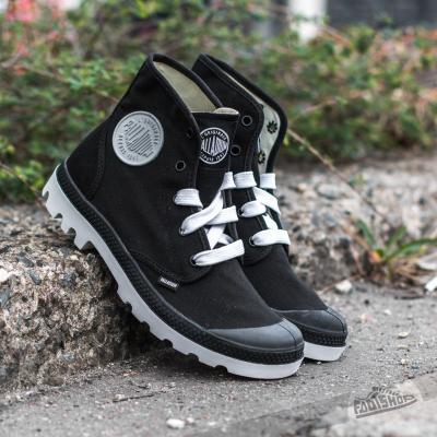 Palladium Blanc Hi Black/ White Women