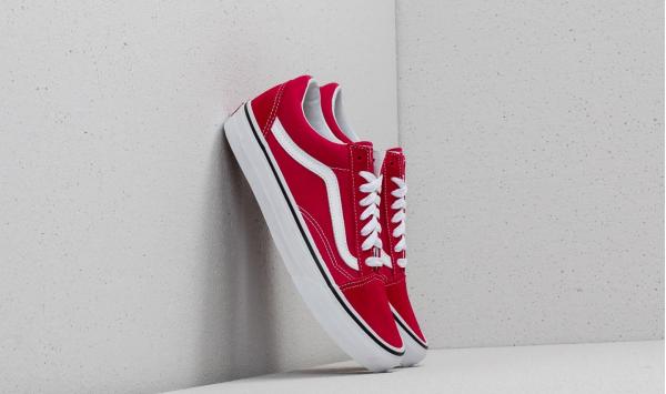 Vans Old Skool Crimson/ True White
