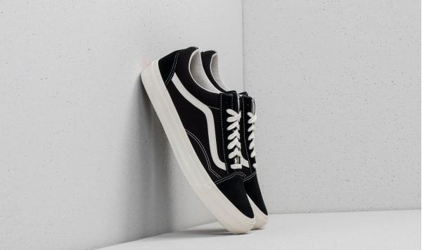 Vans OG Old Skool LX (Suede/Canvas) Black/ Marshmallow