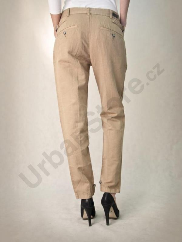 Kalhoty DIESEL P-JASPER-A PANTALONI Béžová