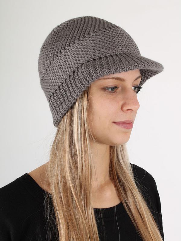 Čepice O´Neill AC ARAN VISOR BEANIE Hnědá