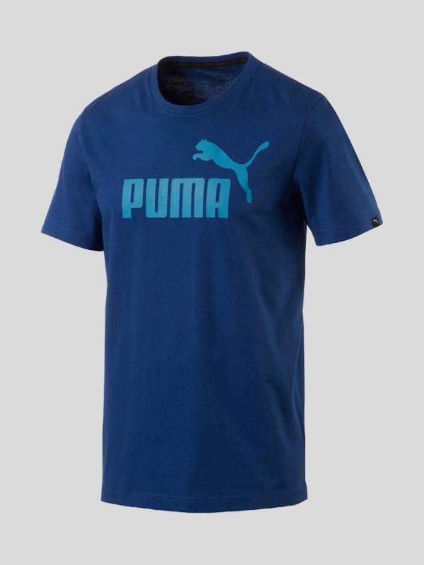 Tričko Puma ESS No.1 Tee Modrá