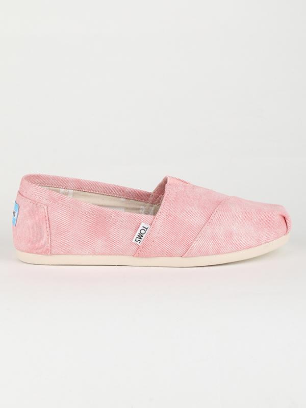 Boty Toms CORAL WASHED TWILL WM ALPR ESP Šedá
