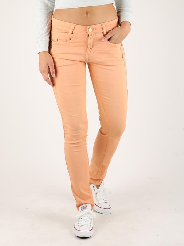 Džíny Alcott ZIP SIDES Oranžová