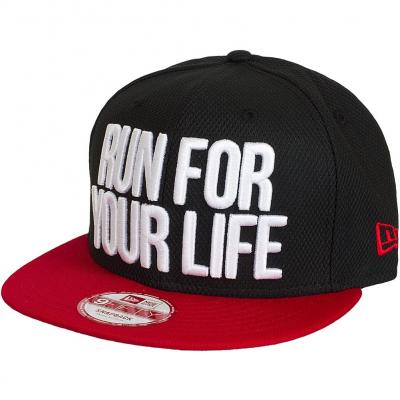 New Era 9FIFTY Base Slogan New Era Black/ Red