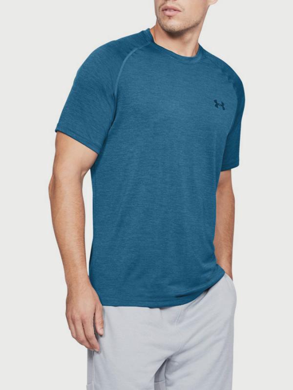 Tričko Under Armour Tech SS Tee Modrá