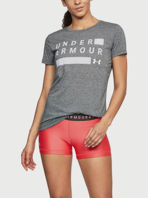 Tričko Under Armour Tborne Train Grph Twist SSc Šedá