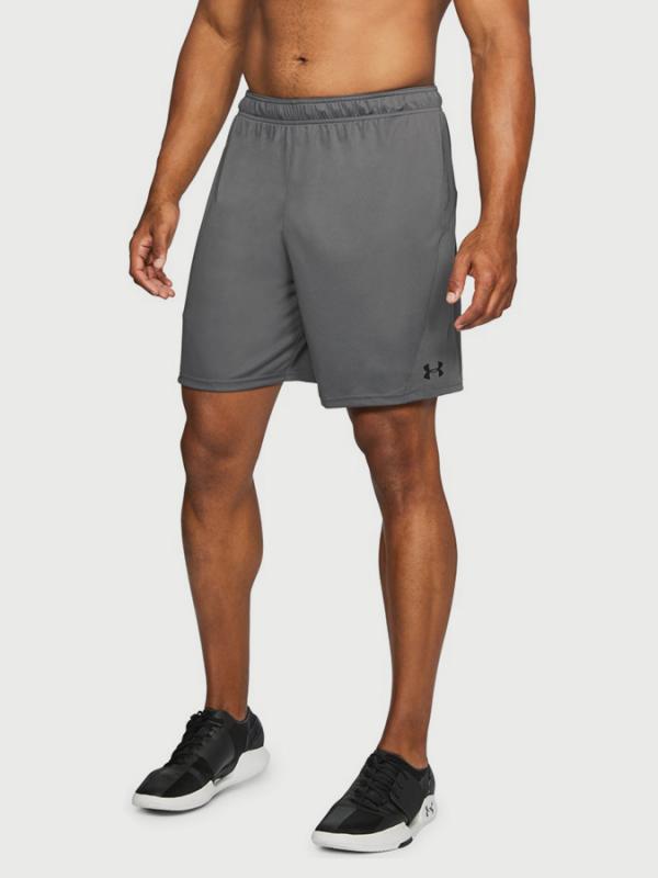 Kraťasy Under Armour Challenger II Knit Short Šedá