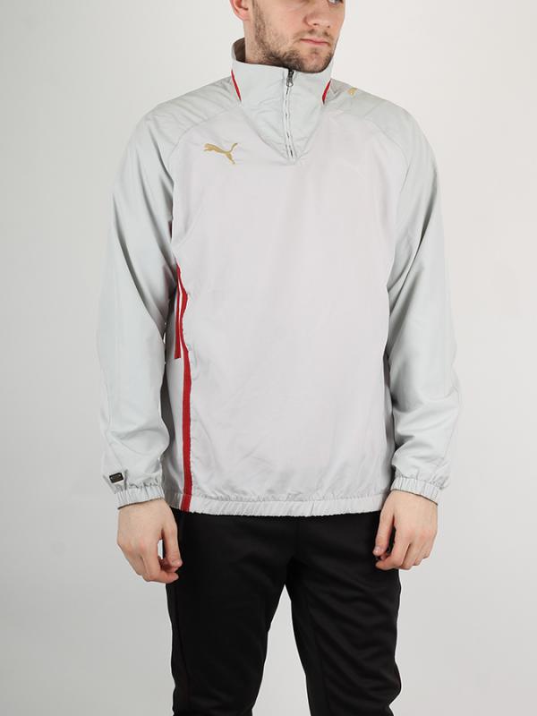 Mikina Puma King Training Top gray vi Šedá