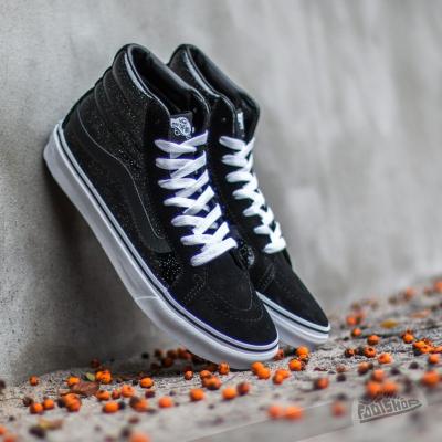 Vans Sk8-Hi Slim Patent Galaxy Black/ True White