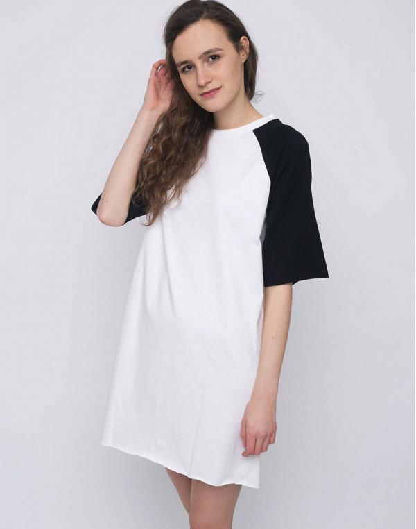 Dr. Denim Sanya Black on White XS