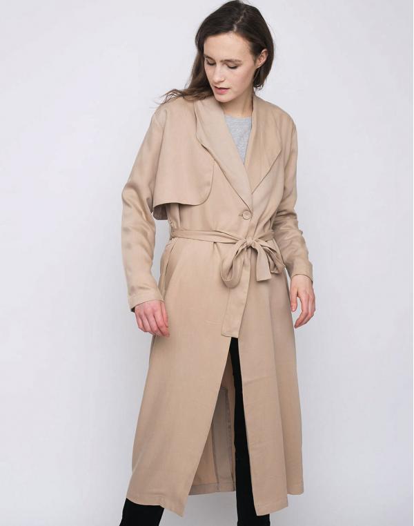 Dr. Denim Tanisha Trench Buff Beige L
