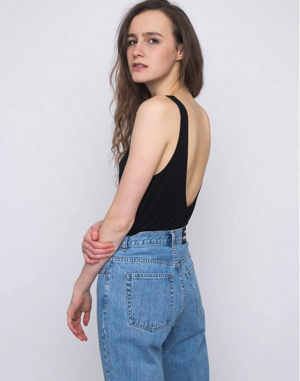 Dr. Denim Zora Black L