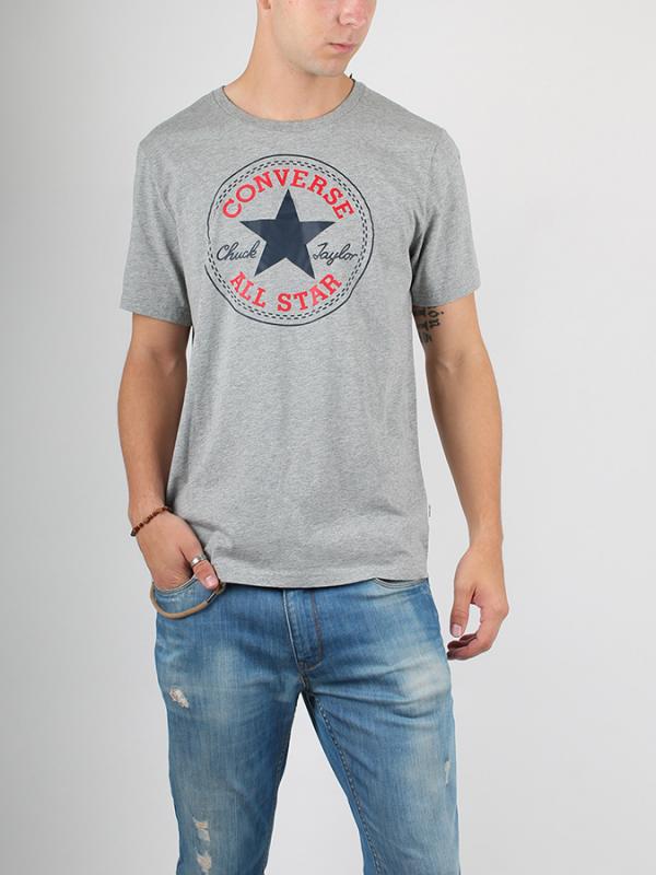 Tričko Converse Core Chuck Patch Tee Šedá