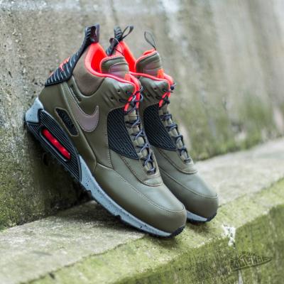 Nike Air Max 90 Sneakerboot Winter Dark Loden/ Black-Bright Crimson