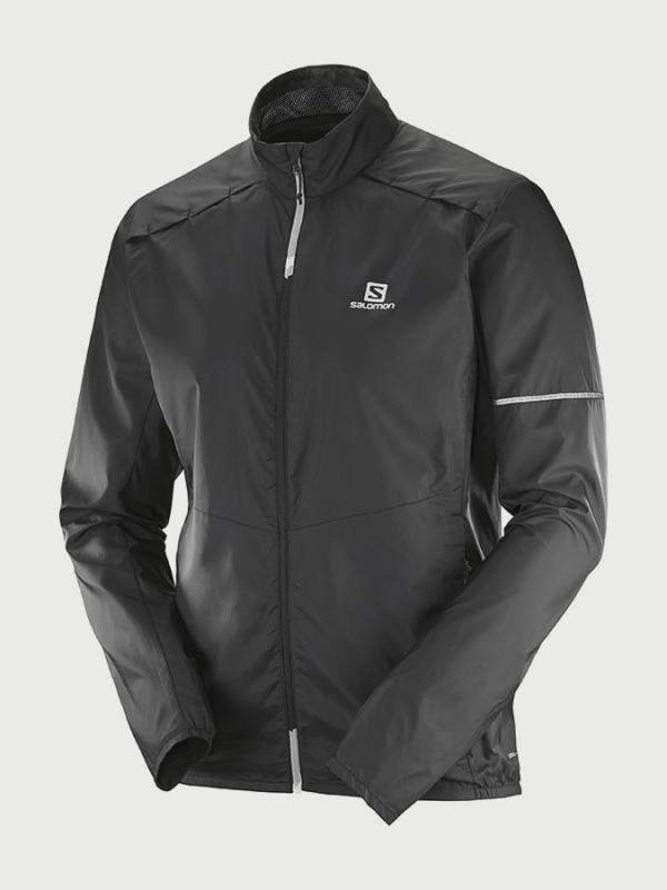 Bunda Salomon Agile Wind Jkt M Černá