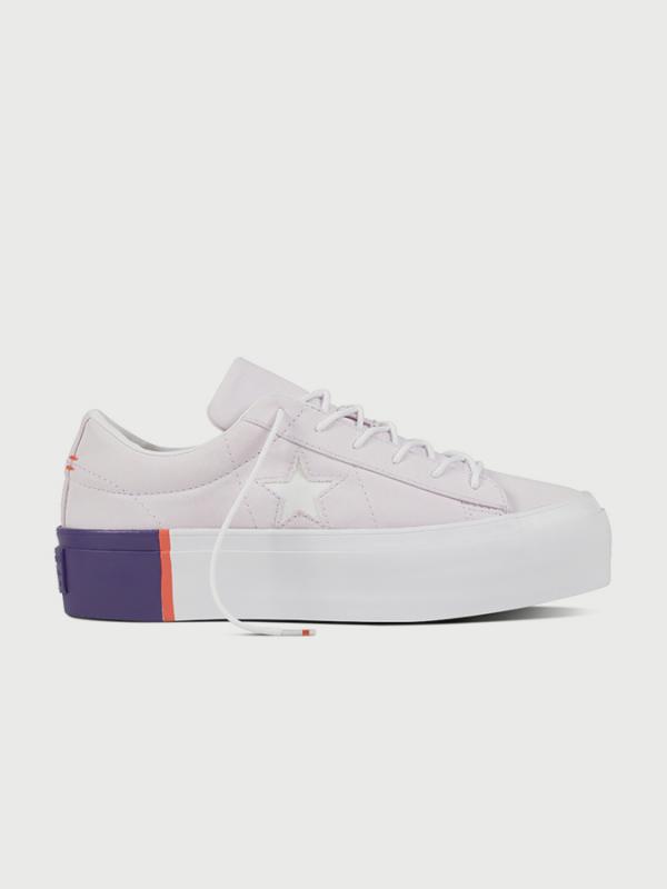 Boty Converse One Star Platform OX Béžová