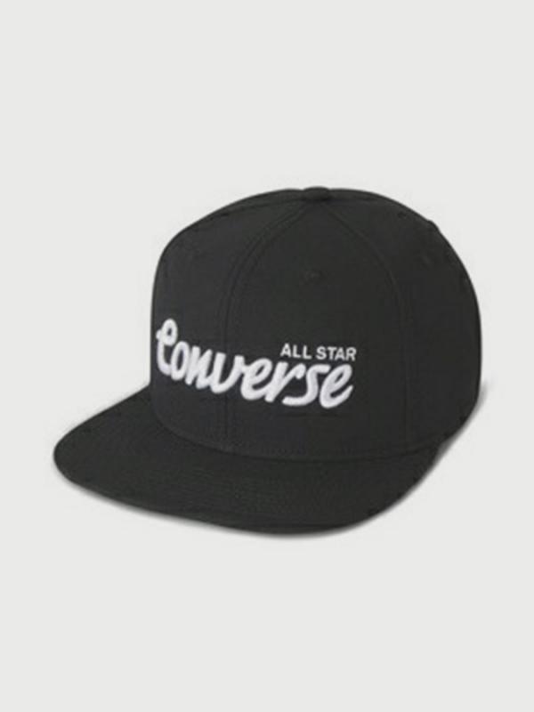 Kšiltovka Converse Script Snapback Černá