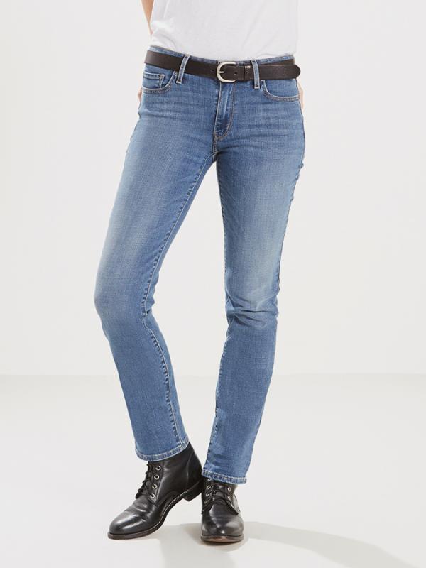 Džíny LEVI'S 712 Slim Indigo Rays Modrá