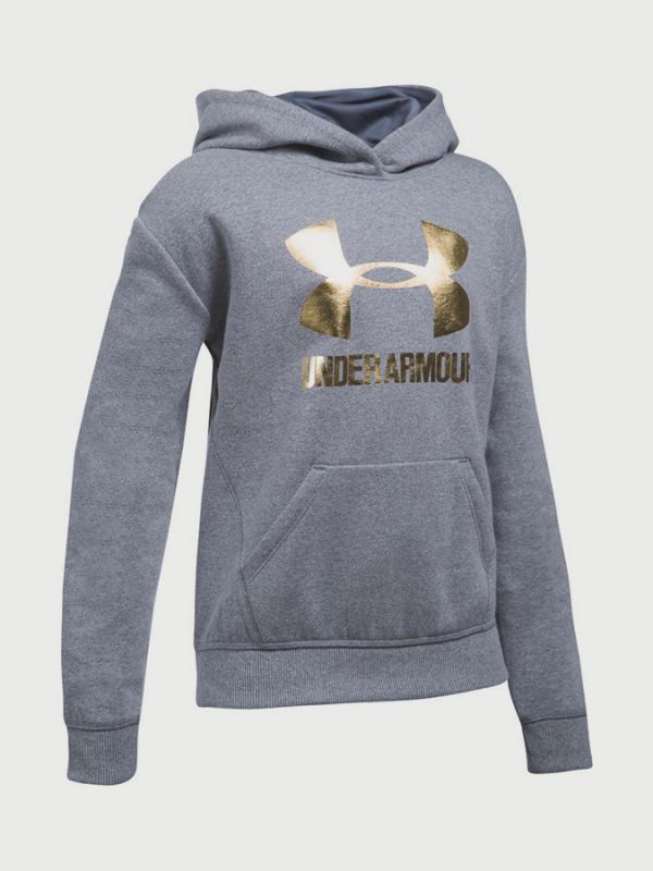 Mikina Under Armour Threadborne Fleece Hoody Šedá