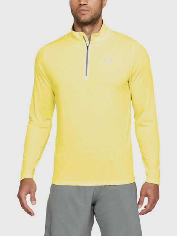 Tričko Under Armour Threadborne Streaker 1/4 Zip Žlutá