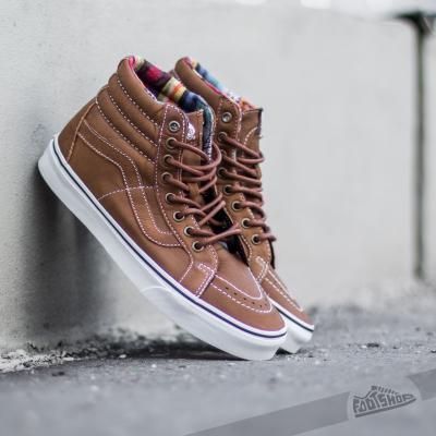 Vans Sk8-Hi Reissue Leather Brown Guate