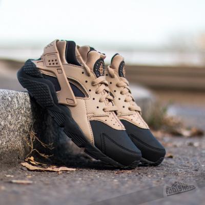 Nike Air Huarache Run Premium Black/ Desert Camo- Desert Camo