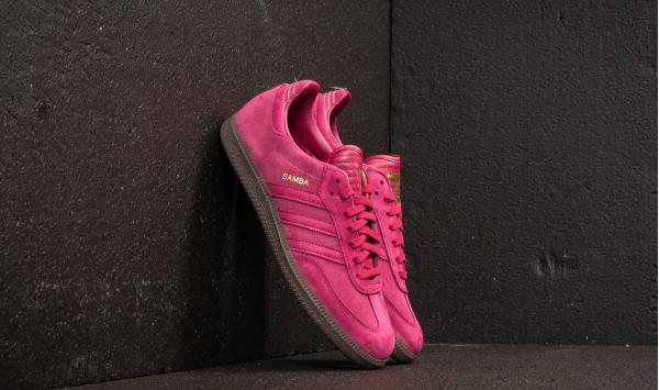 adidas Samba FB Mystery Ruby/ Mystery Ruby/ Gold Metallic