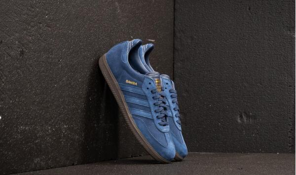 adidas Samba FB Dark Blue/ Dark Blue/ Gold Metallic