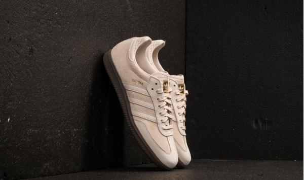 adidas Samba FB Linen/ Linen/ Gold Metallic