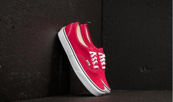 Vans Authentic Crimson/ True White