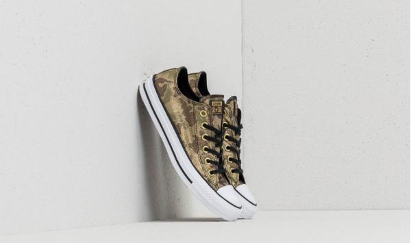 Converse Chuck Taylor All Star OX Khaki/ Black/ Gold