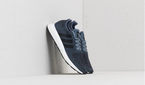 adidas Swift Run Raw Steel/ Core Black/ Ftw White