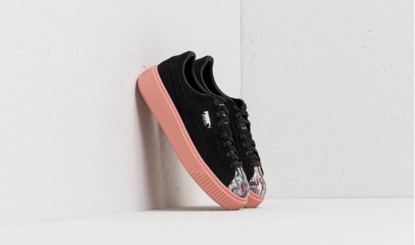 Puma Platform SunfStitch Wn´s Puma Black/ Peach Beige