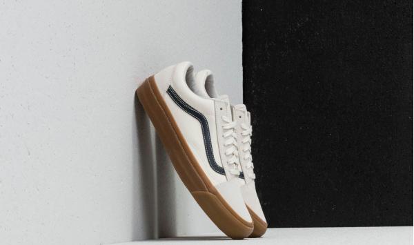 Vans OG Old Skool LX (Suede/ Canvas) Marshmallow