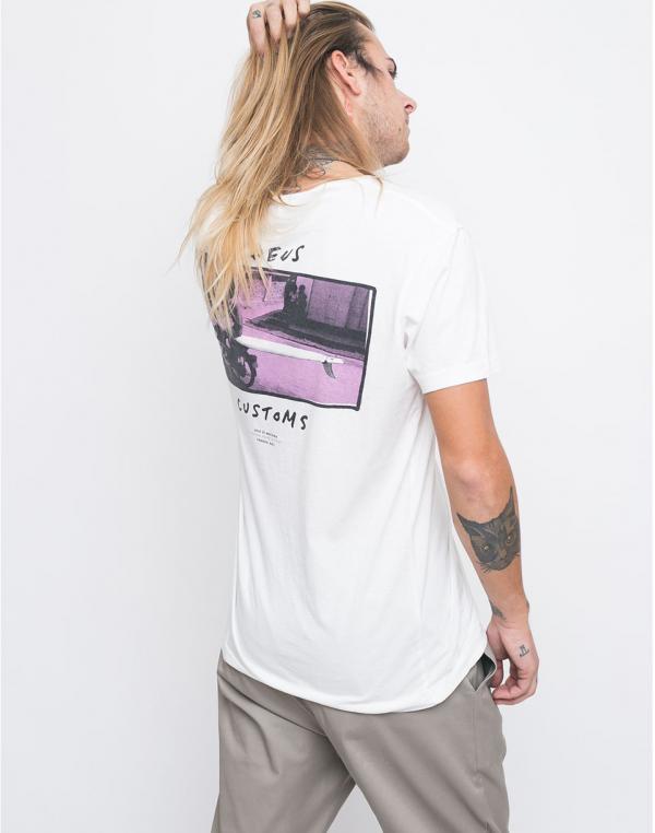 Deus Ex Machina GUNS UP VINTAGE WHITE L