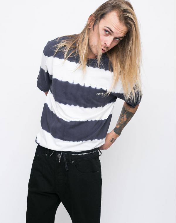 Stussy Ziggy Stripe Black M