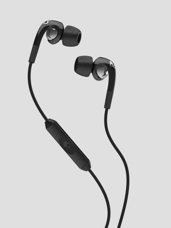 Sluchátka Skullcandy FIX IN EAR Black/Chrome w/Mic3 ass Černá