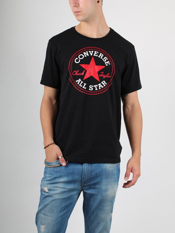 Tričko Converse CORE CHUCK PATCH TEE Černá