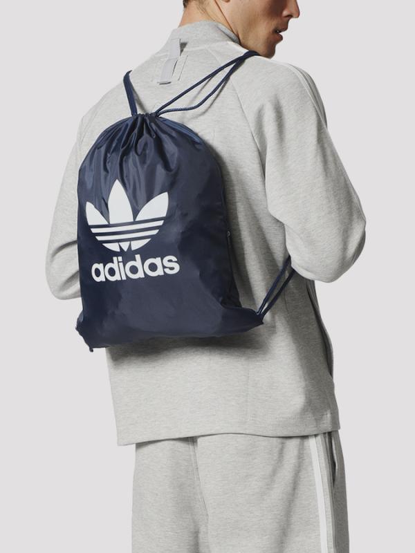 Vak adidas Originals GYMSACK TREFOIL Modrá