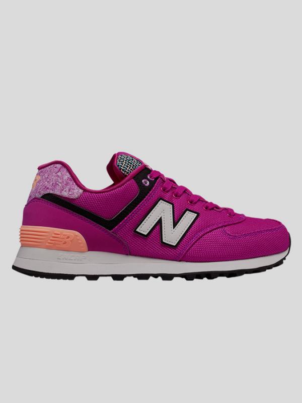 Boty New Balance WL574ASD Fialová