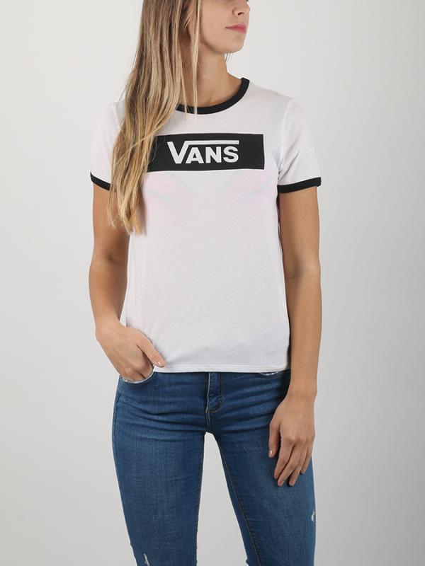 Tričko Vans Wm Open Road White/Black Bílá