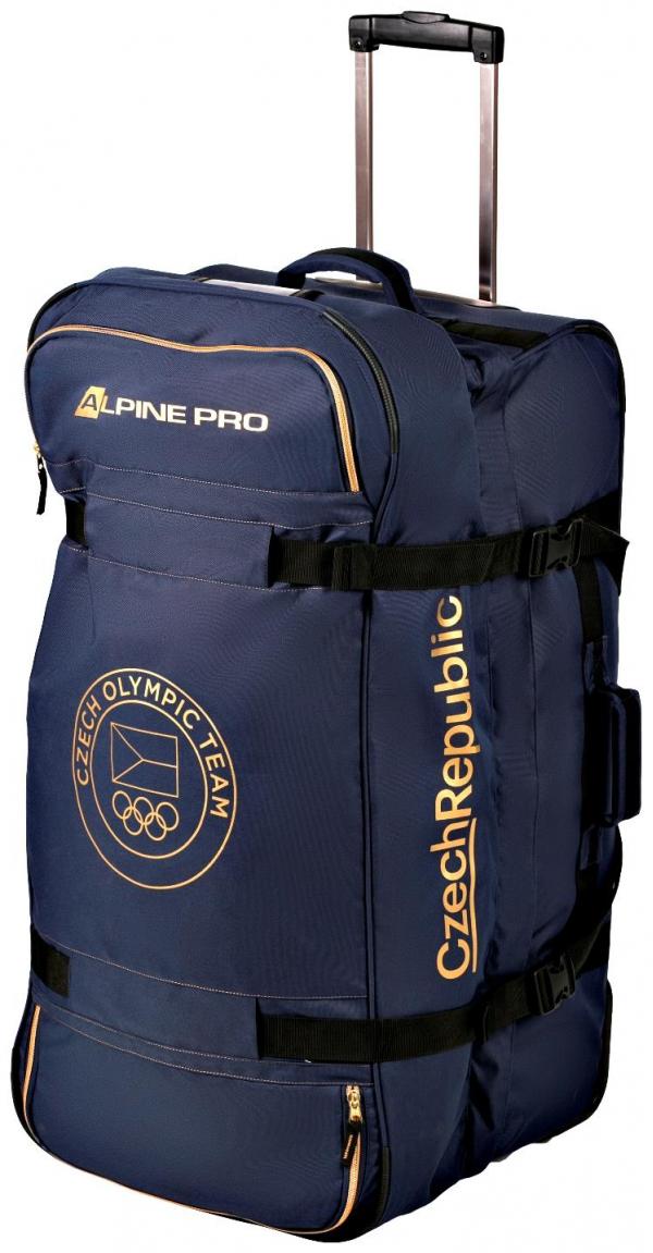 ALPINE PRO JANIS MODRÁ / TYRKYSOVĚ MODRÁ Unisex Taška cestovní XL 120L