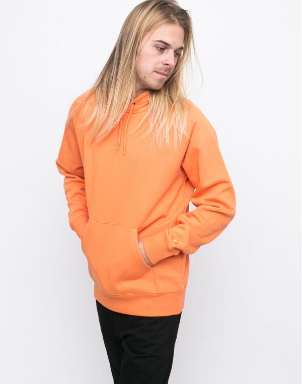 Carhartt WIP Hooded Chase Jaffa / Gold M